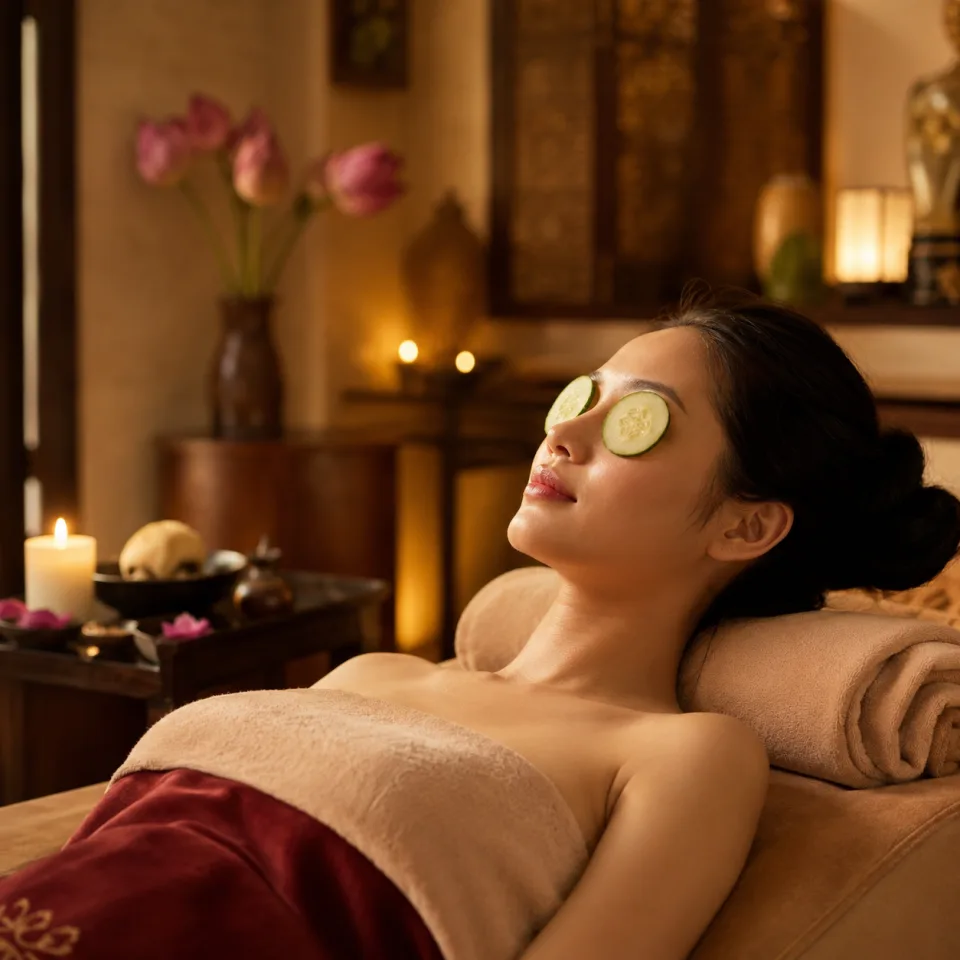 Kỹ thuật viên đang chăm sóc khách